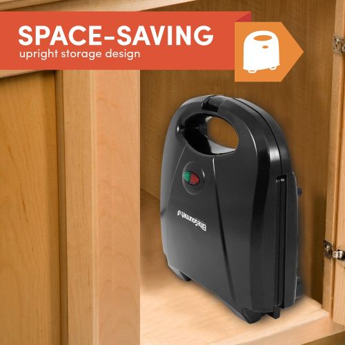 product_image_name-Generic-Sandwich Panini Maker PFOA Free Non-Stick Surface, 2 pcs, Black-4