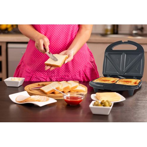 product_image_name-Generic-Sandwich Panini Maker PFOA Free Non-Stick Surface, 2 pcs, Black-5