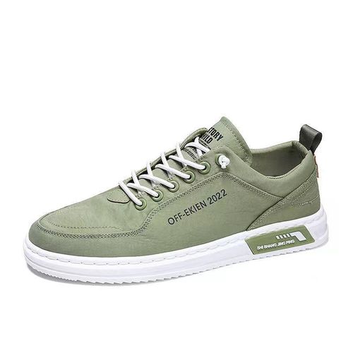 product_image_name-Generic-Man Vulacnized Shoes Breathable Comfortable Flat Casual Shoes Summer Outdoor Lace-up Walking Shoes-2
