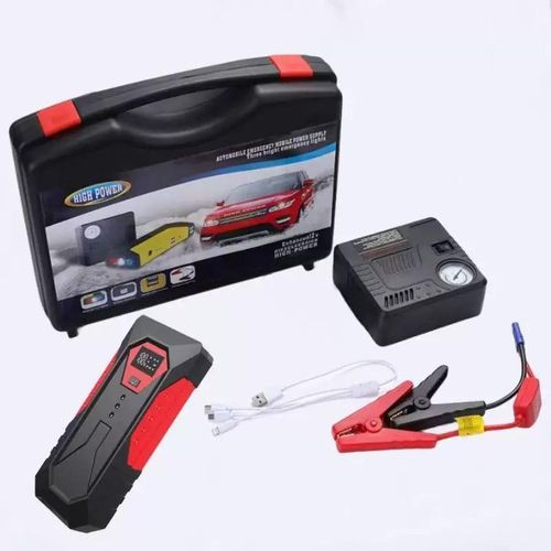 Universal 4-In-1 Multipurpose Car Jump Starter and Tyre Pump