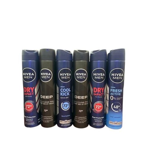 Dove 6pcs Men 48H Anti-Perspirant Deodorant Spray - Combo