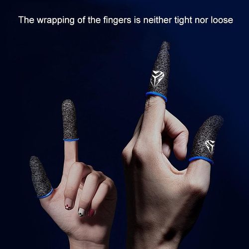 product_image_name-Generic-Gaming Superconducting Sweat Resistant Finger Gloves(Red)-4