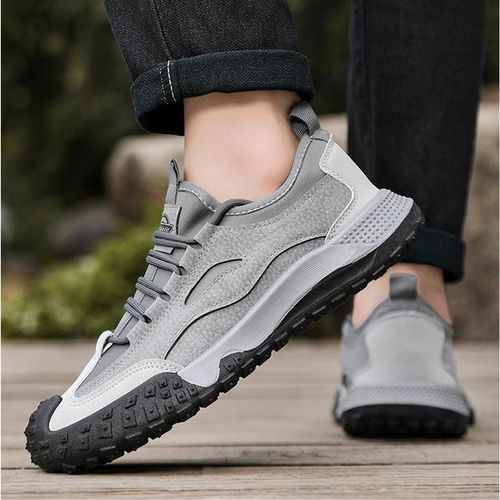 product_image_name-VANHUHU-Men's Breathable Sneakers Sports Running Casual Shoes Grey-4