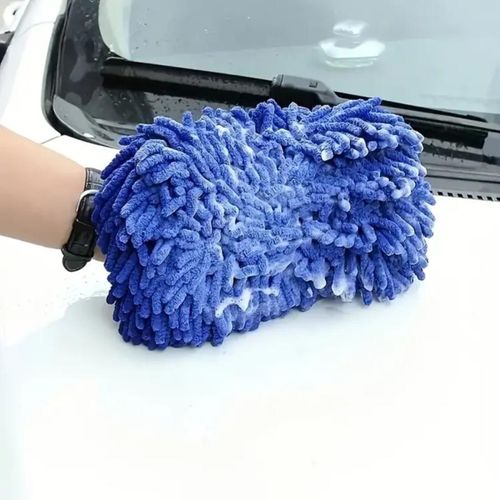 Generic Microfiber Car Cleaning Sponge – Soft Handheld Washing Pad for Cars, Motorcycles & Home Cleaning - image 2