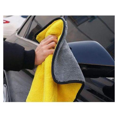 AD 5pcs Heavy Absorbant Car Cleaning Towel - Multicolour