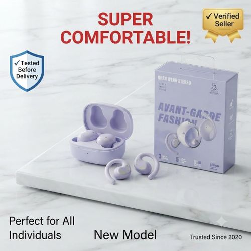 Avant Gardiste Open Wear Stereo Wireless Earphones with 200mAh Charging Case