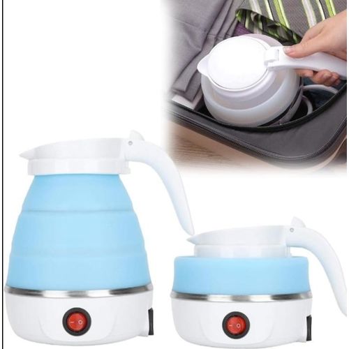 product_image_name-Generic- product_image_name-Generic-Electric Foldable Silicon Kettle  - 0.6 Liters - White/lBlue-2 Electric Foldable Silicon Kettle - 0.6 Liters - White/Blue/Pink/Green -5