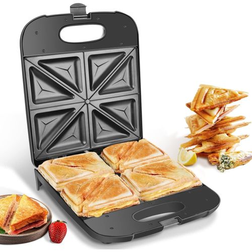 product_image_name-Generic-Original Four Slices Sandwich Maker Black -1