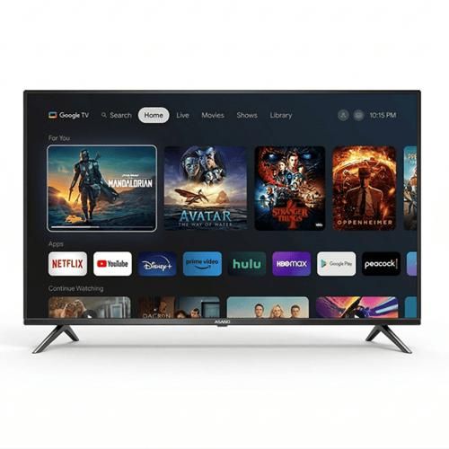 Asano AS-G55 - 55 “Google DF2-W55 Smart tv - BLACK