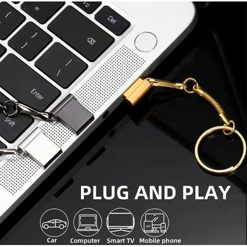 product_image_name-Generic-Metal OTG Key Chain Style Usb Flash Drive Type-c 64GB 512GB Memory Stick TB Large capacity Mini Pen Drive 2.0 3.0-5