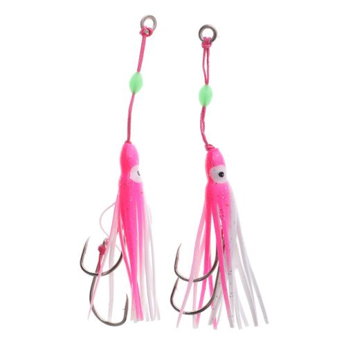 Shop Generic Soft Silicone Octopus Squid Skirts Trolling Bait for