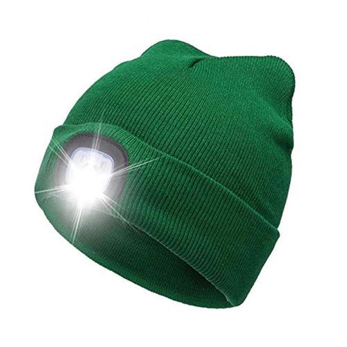Shop Generic Unisex 4 LED Light Hat Button Battery Type Hands Free