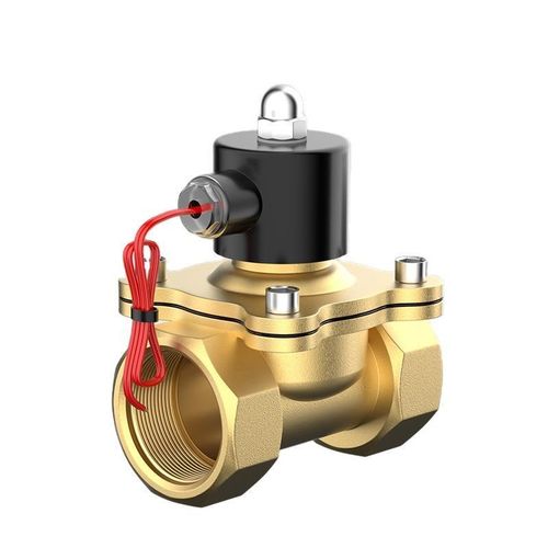product_image_name-Generic-Brass Electric Solenoid valve - Water & Fluid Control - 12 Inch-1