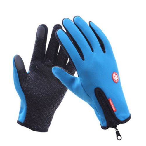 Shop Generic (Normal Blue)Winter Touch Screen Heated Ski Gloves Windproof  Rainproof Tactical Motorcycle Skiing Cycling Snowboard Ski Cross-country  Gloves Online