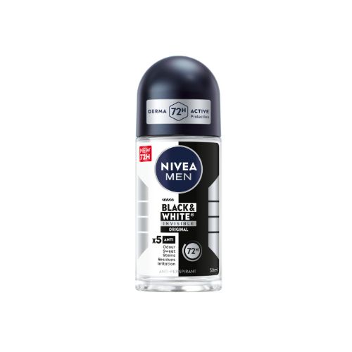 product_image_name-NIVEA-MEN Black & White Roll On - 50ml X2-2