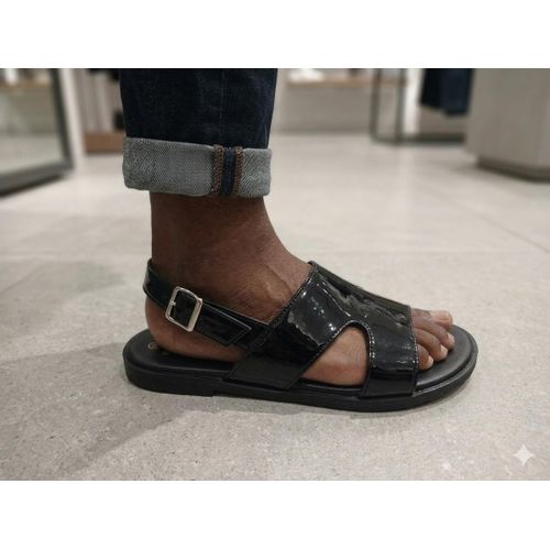 Generic Men black sandals - image 2