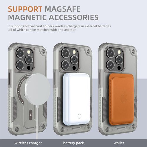 product_image_name-Generic-For iPhone 15 Pro Max Armor Magsafe Holder PC Hybrid TPU Phone Case-7
