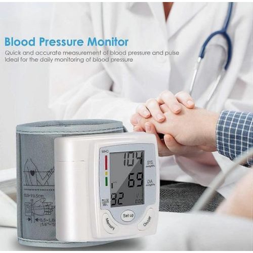product_image_name-Sinocare-Blood Glucometer/Blood Sugar Monitor AND Smart Wrist Blood Pressure Monitor combo-3