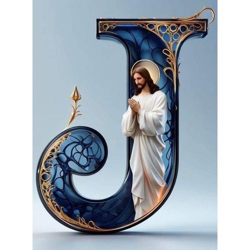 mosaic J for Jesus - A2