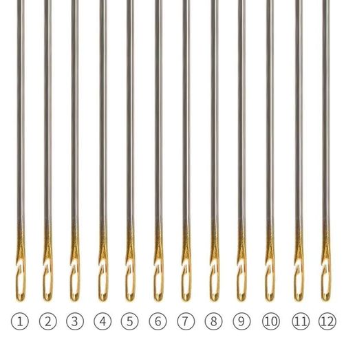 Generic 30pcs Sewing Needle Elderly Stainless Steel Quick Automatic Self-Threading Needle Stitching Pins DIY Punch Needle Threader - image 7