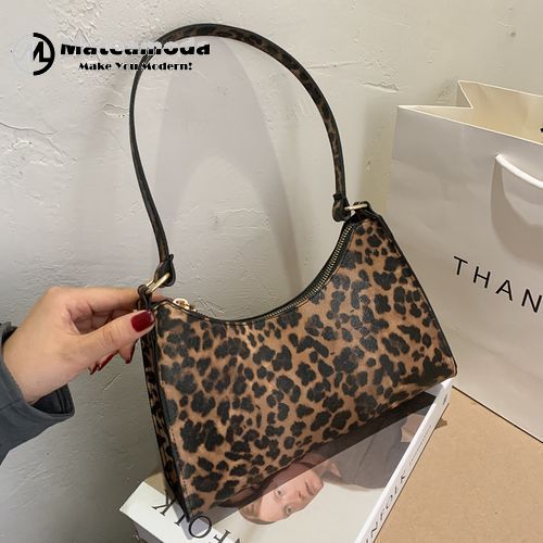 product_image_name-Mateamoda-Women Bags Ladies Bags Handbags Purse Shoulder Bags Baguette Underarm Bags - Brown-1