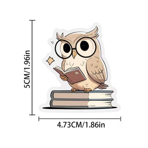 product_image_name-Generic-10PCS Retro Book Lover Stickers-3