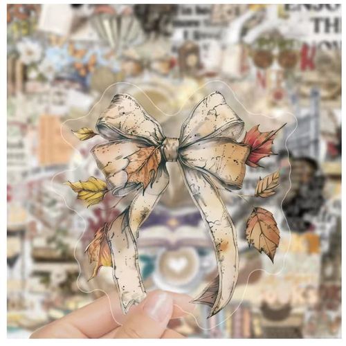 product_image_name-Generic-10PCS Retro Book Lover Stickers-4