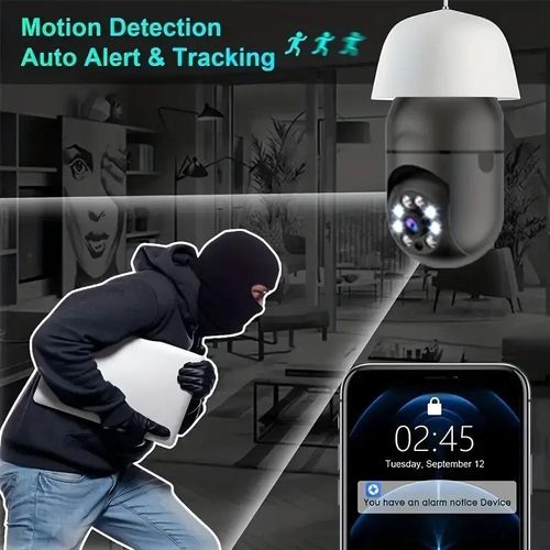 Generic HD 1080P Smart WiFi Camera 360 Degree Panoramic IP Camera with Color Night Vision and Motion Detection - image 3