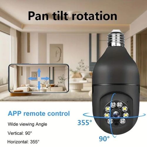 Generic HD 1080P Smart WiFi Camera 360 Degree Panoramic IP Camera with Color Night Vision and Motion Detection - image 4