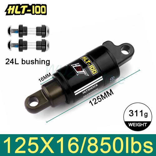 Shop Generic HTL-100 Bicycle Rear Shocks 125/150/165/185mm 