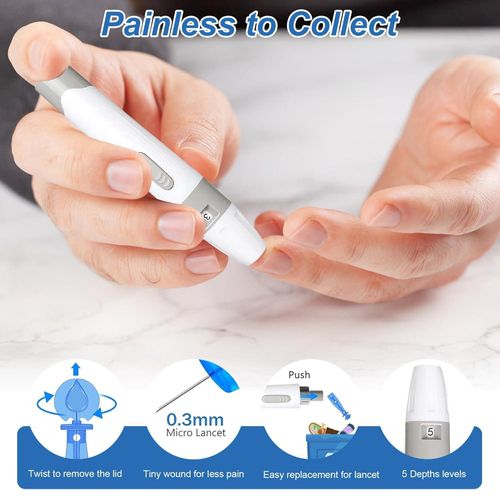 product_image_name-Generic-Blood Glucose Detector Monitor Glucometer Household Diabetes +50 Strips+50 Lancets,High-Precision Blood Glucose Testing Kit-5