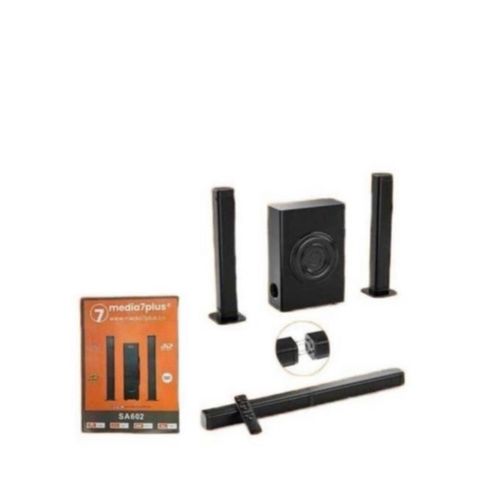 Generic Media 7 SA602 Home Theater System Set - Black - image 2