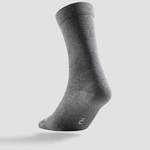product_image_name-Artengo-High Sports Socks RS 160 Tri-Pack - Grey-3