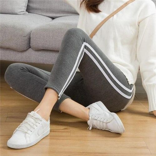 Shop 16 Jeans Cotton Ankle Length Pants Women Autumn And Winter Casual  Sweatpants hot pants Online