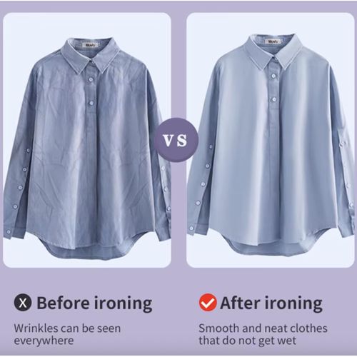 Generic Foldable Portable Travel Sprinkler Iron Mini Ironing Machine - image 4