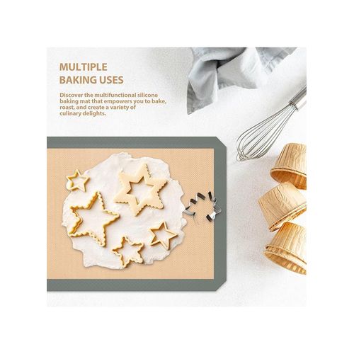 product_image_name-TodyJeyHo-Silicone Baking Mat, Silicone Cookie Sheets for Baking, Reusable Baking Mat, Heat Resistant Nonstick Food Safe Baking Mat for Cookie, Bread, Pastry-2