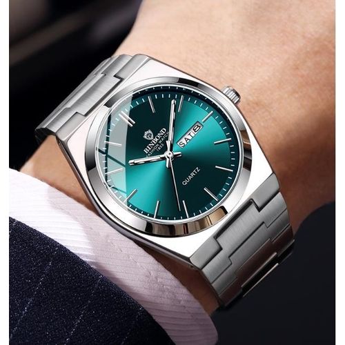 product_image_name-BINBOND-Binbond Men's Business Casual Stainless Steel Clasp Waterproof Quartz Watch-2