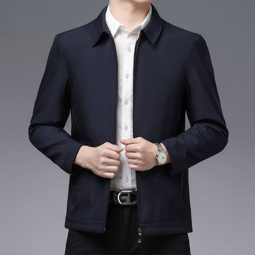 Shop Fashion Men's casual jacket - blue Online | Jumia Ghana