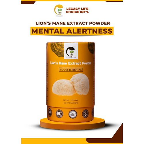 Legacy Natural Lion's Mane Extract Powder – Focus & Mental Alertness