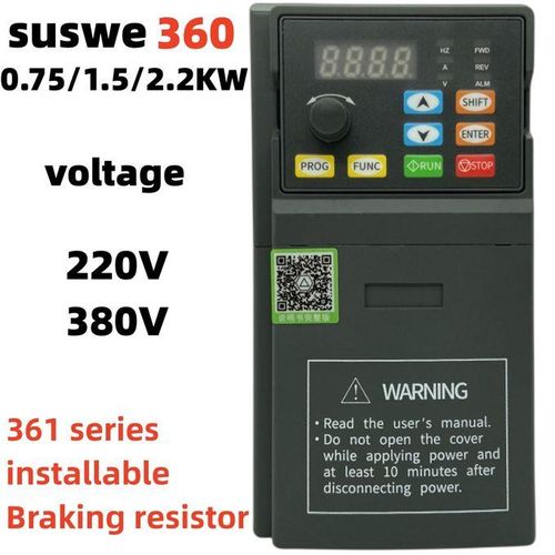 Shop Generic VFD Inverter VFD 0.75KW1.5KW2.2KW Frequency Inverter 1P 3P ...