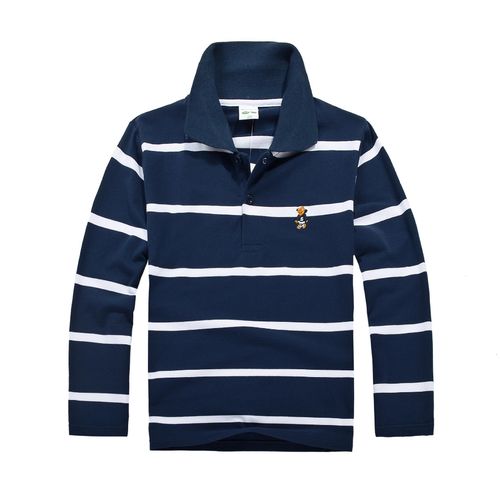 product_image_name-Generic-Boy's Polo T-shirt -Blue/white-1