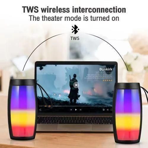 product_image_name-Generic-RGB Powerful subwoofer outdoor portable wireless Bluetooth speaker, home use small speaker, high volume, low bass amplifier Wireless Bluetooth Speaker Home Outdoor Portable-4