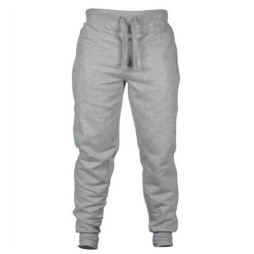 Shop Fashion Mens Trousers Casual Trendy Combat Chinos Sport Pants Jogger -  Gray Online