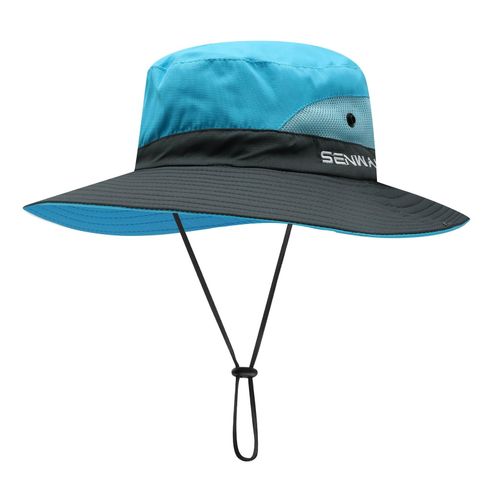 Shop Generic Fishing Hat Outdoor Camping Fishing Sun Visor Hat Sky Blue  Online