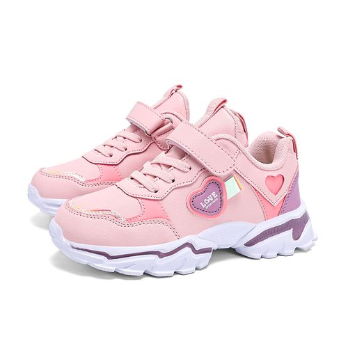 Shop Generic Girls Sneakers Kids Girl Walking Shoes--Pink Online ...