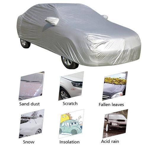 Shop Generic Vislone Universal Full Car Cover Outdoor Indoor UV Online