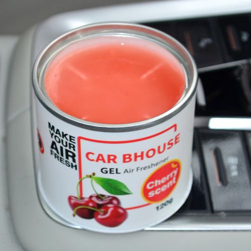 product_image_name-Generic-Carb house Cherry gel air freshener - 120 g - Red-2