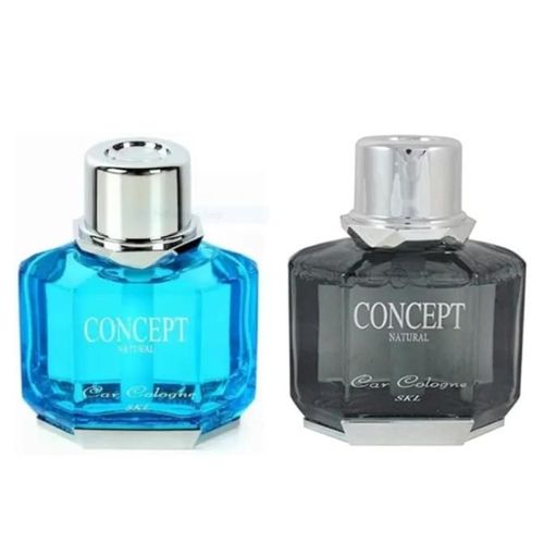 AD 2pc Car Aromatic Cologne Perfume - Multicolour