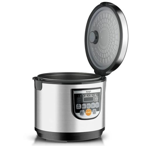 product_image_name-RAF-5L Rice Cooker -900W - Silver/Black-4