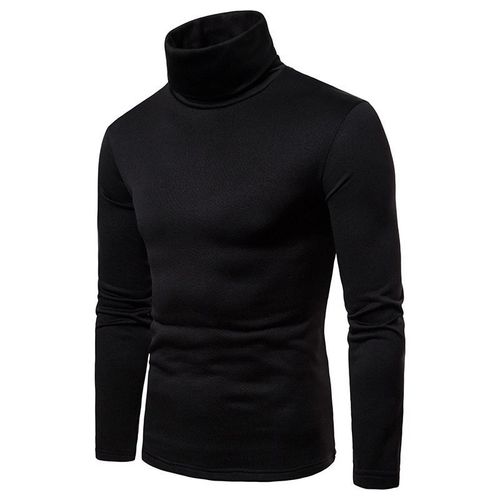 Shop White Label Turtle Polar Neck Sweater - Black Online | Jumia Ghana